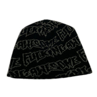 ニットキャップ STAMP REPEAT SKULLY ビーニー帽 BLK ブラック