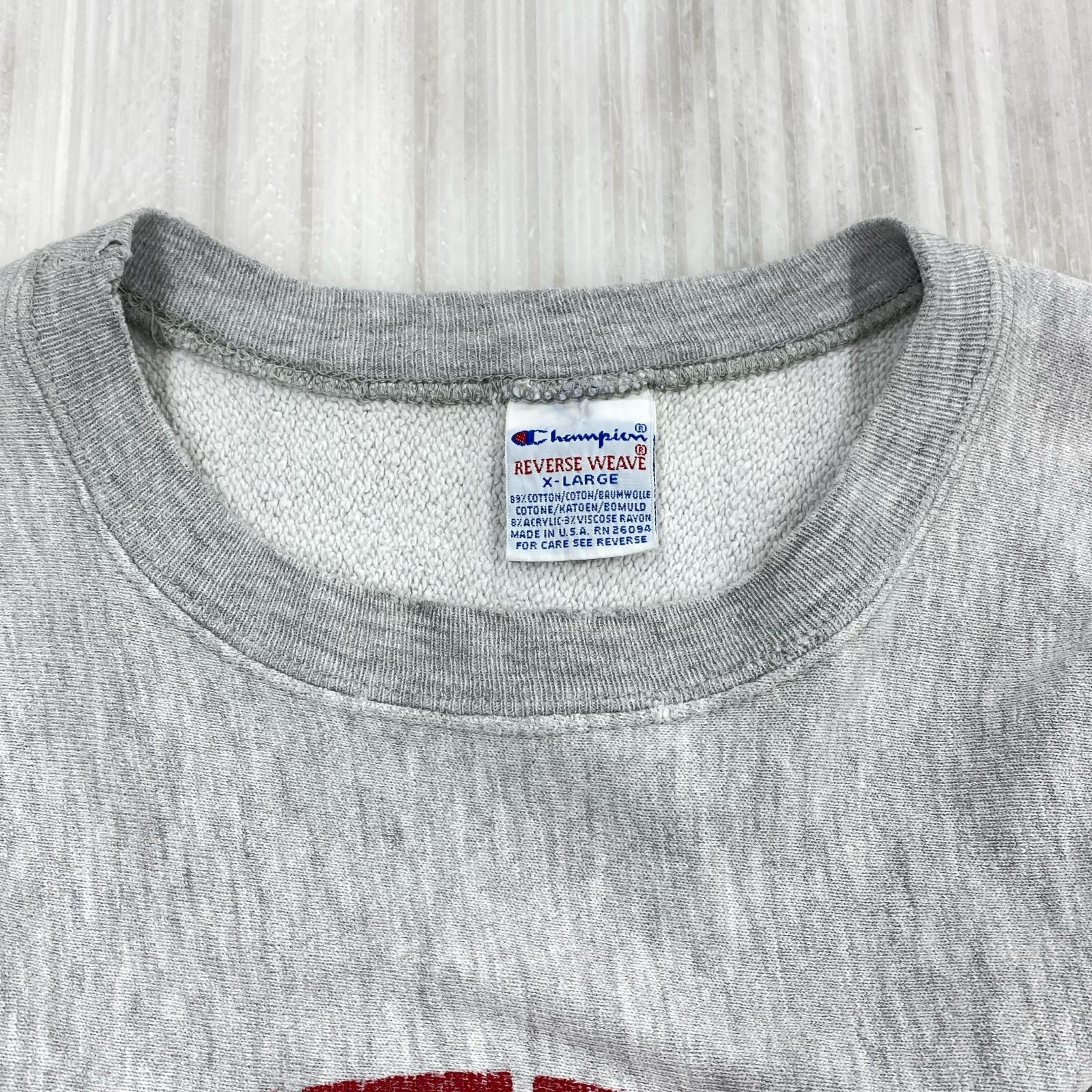 スウェット REVERSE WEAVE/X-LARGE グレー