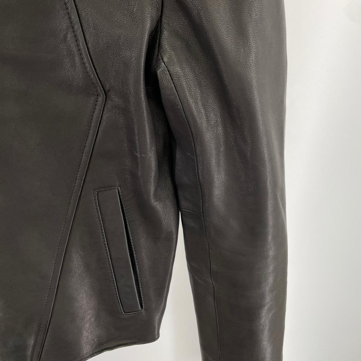 ライダースジャケット ｼﾝｸﾞﾙﾗｲﾀﾞｰｽ BLK 44 ブラック