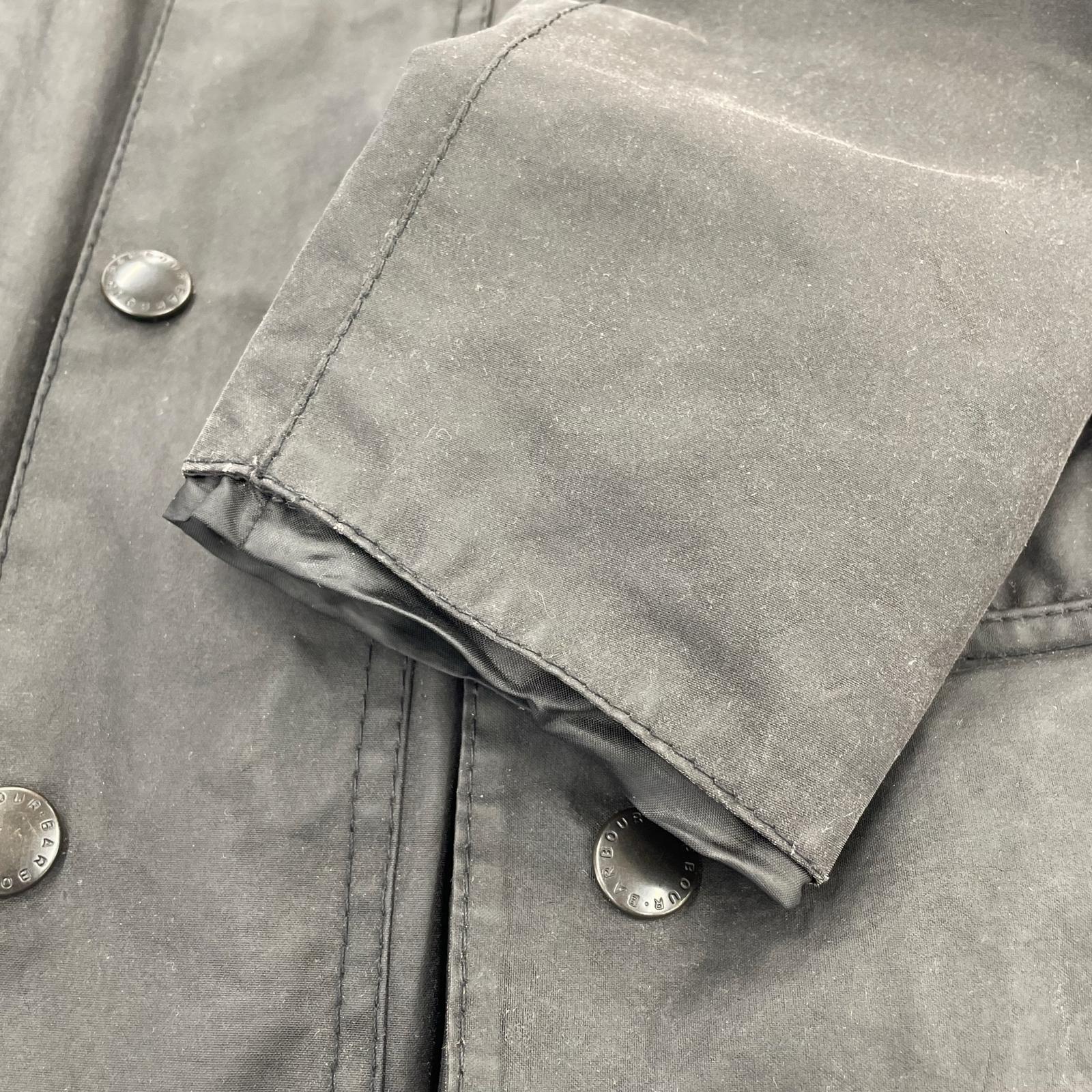 ジャケット Barbour SL BEWICK オイルドジャケット 34 黒 ブラック