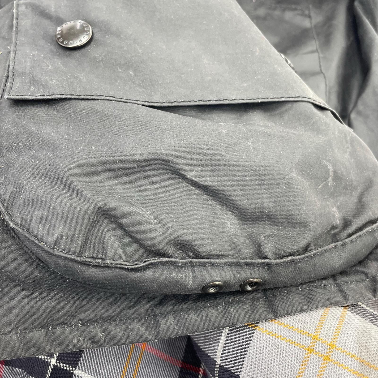 ジャケット Barbour SL BEWICK オイルドジャケット 34 黒 ブラック