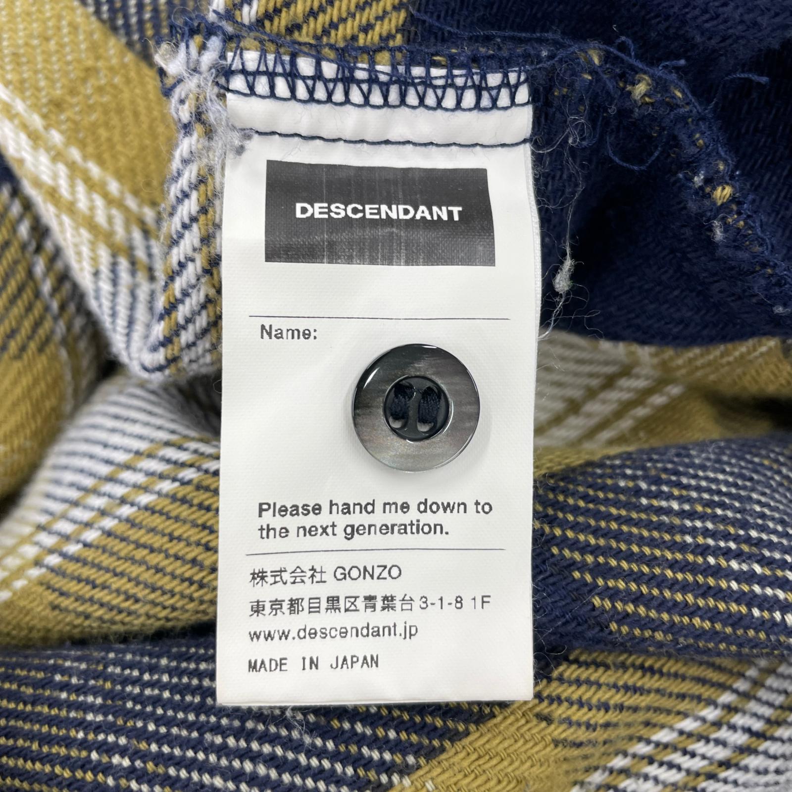 長袖シャツ フード チェック ネル (2) 2