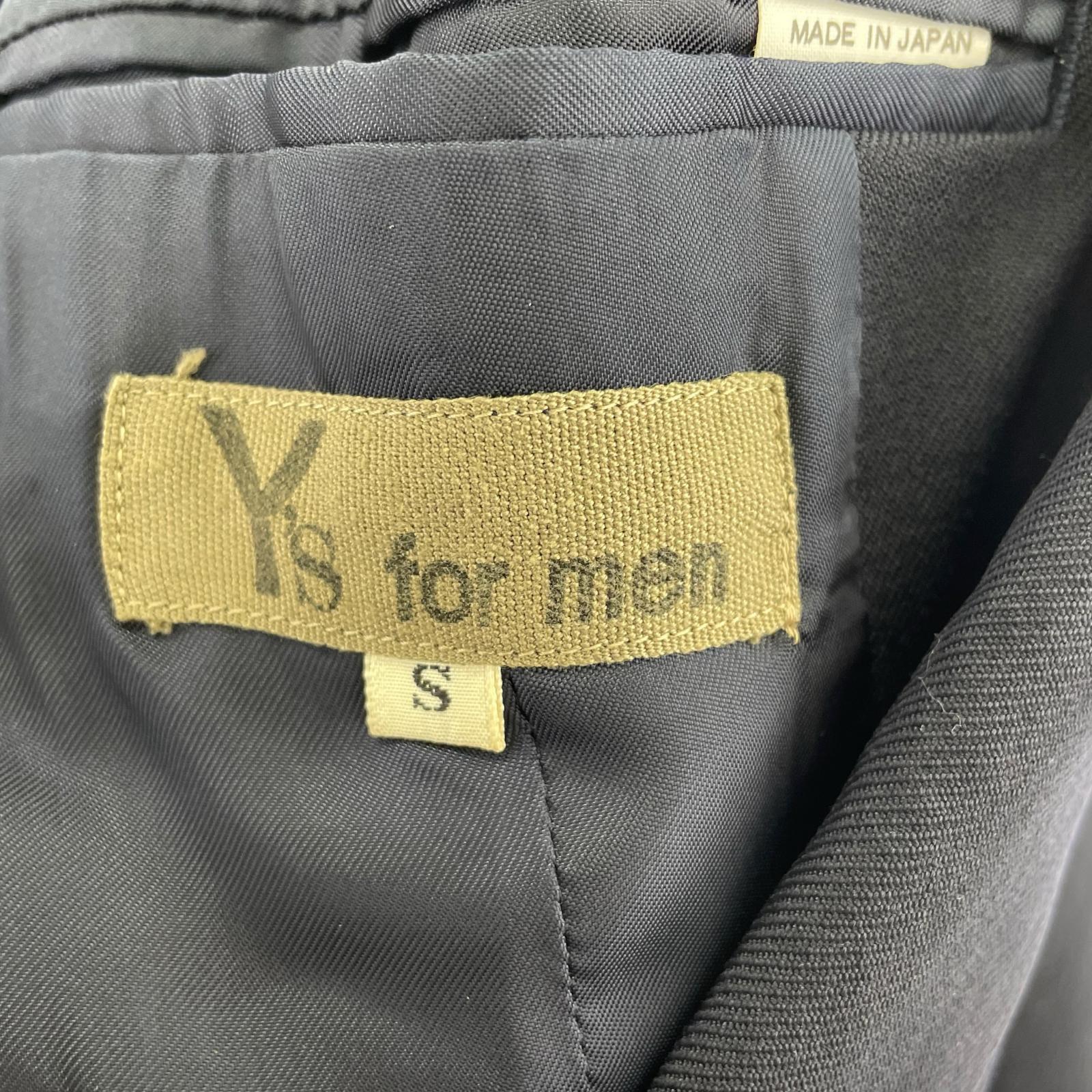 ジャケット Y’s for men 80s～ 茶タグ ウールジャケット S ネイビー S ネイビー