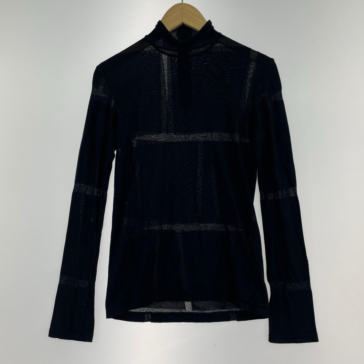 長袖Ｔシャツ Yohji Yamamoto キュプラ混モックネックカットソー 2 ブラック 2 ブラック