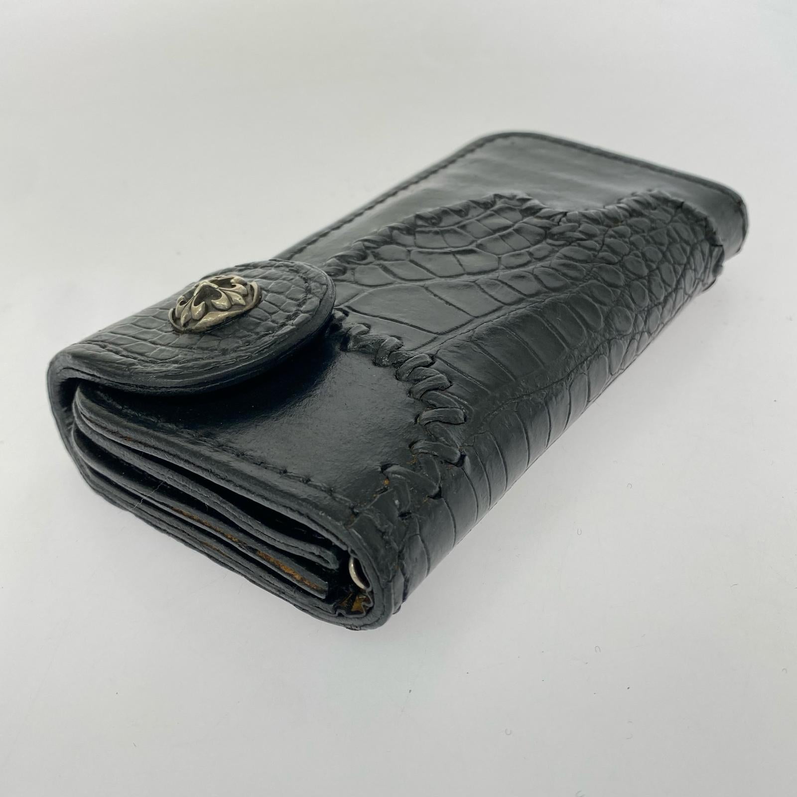 長財布 A＆G レザーロングウォレット ブラック ブラック