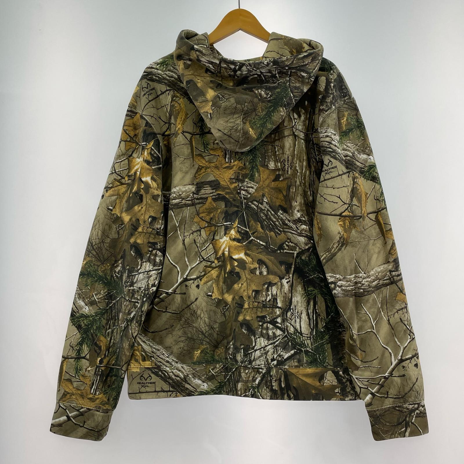 スウェット Real tree Pullover Hoodie L ブラウン