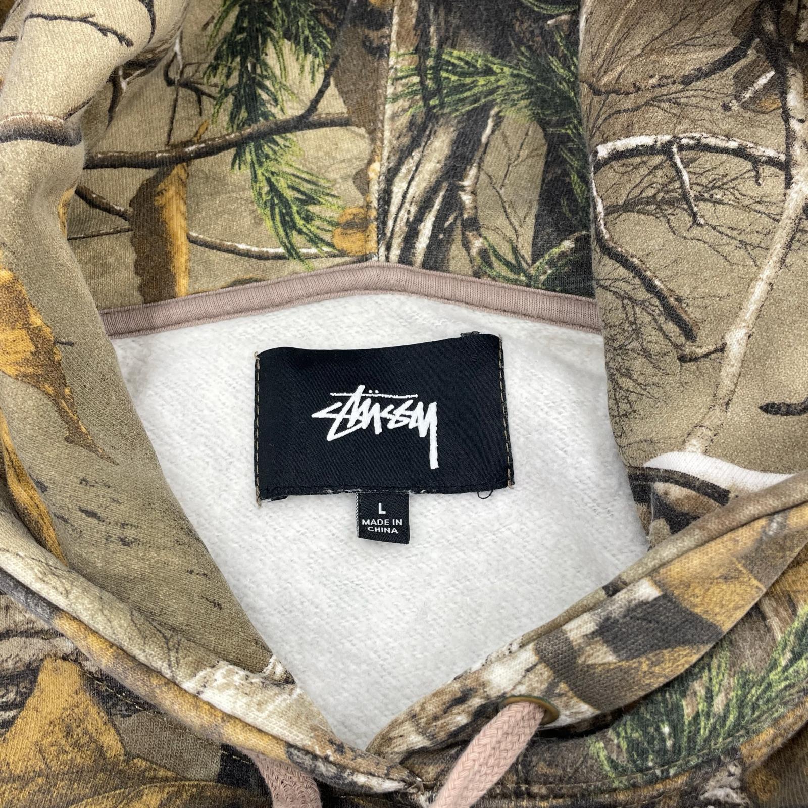 スウェット Real tree Pullover Hoodie L ブラウン