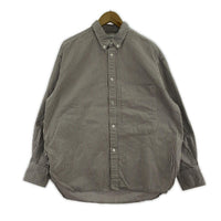 長袖シャツ STUDIO NICHOLSON BEAMS PLUS別注 LISA OXFORD SHIRT XS ストライプ