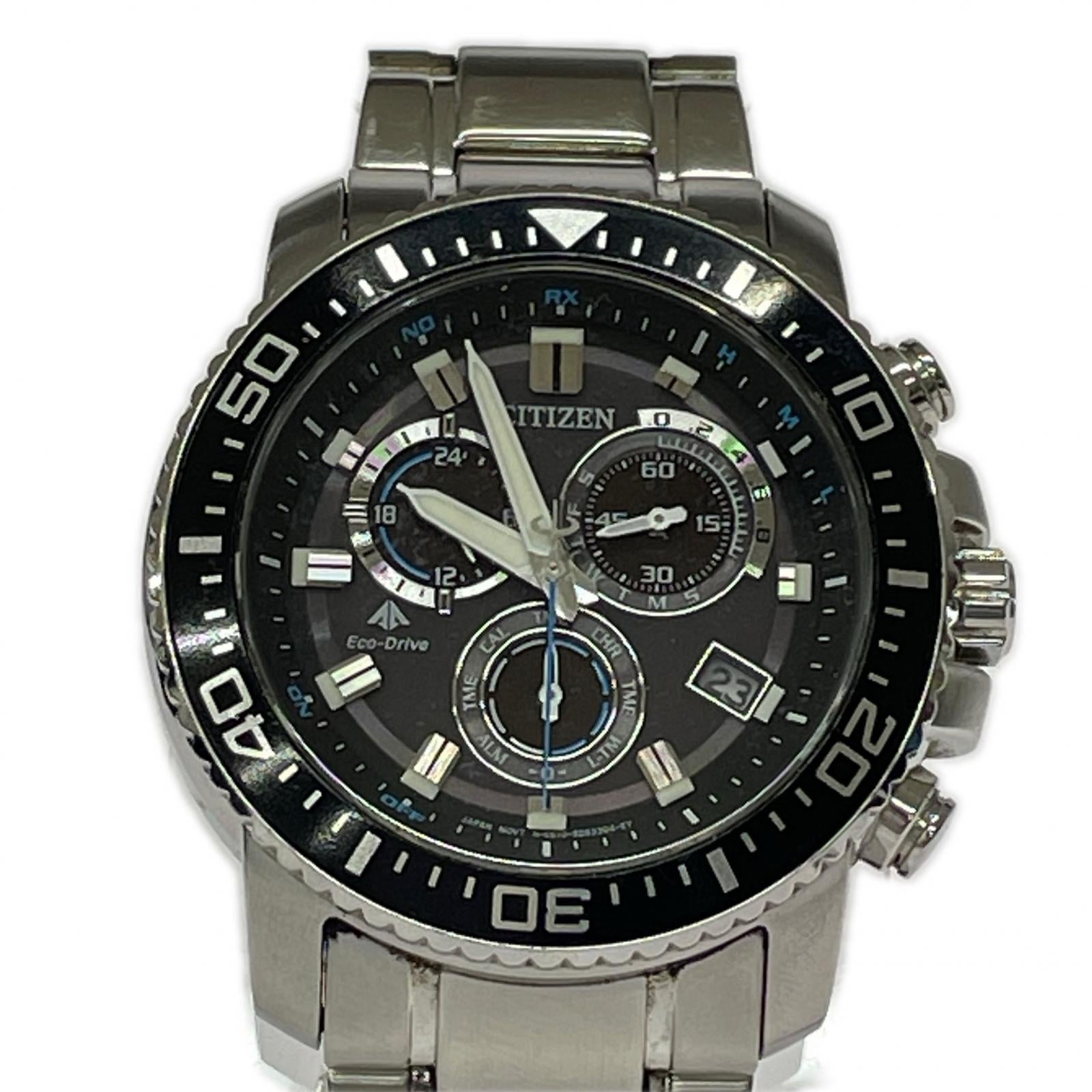 腕時計 CITIZEN PROMASTER ソーラー電波腕時計