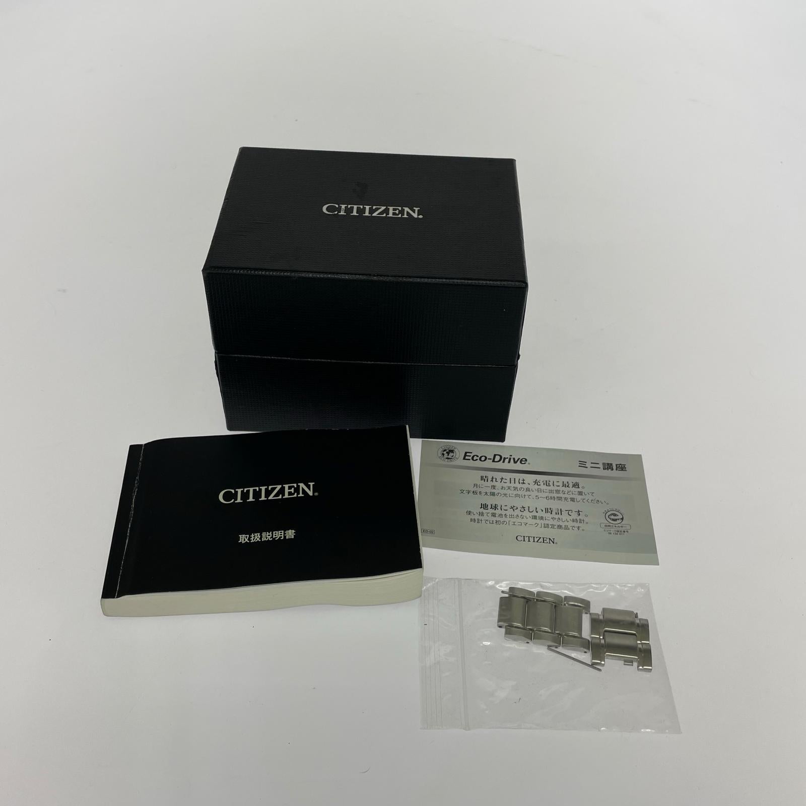 腕時計 CITIZEN PROMASTER ソーラー電波腕時計
