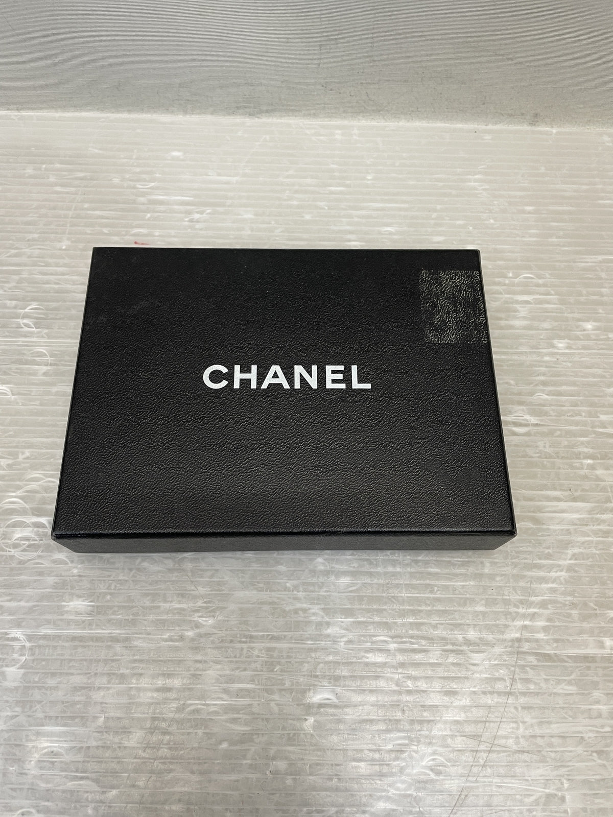 CHANEL ニュートラベルライン 三つ折り財布 ベージュ