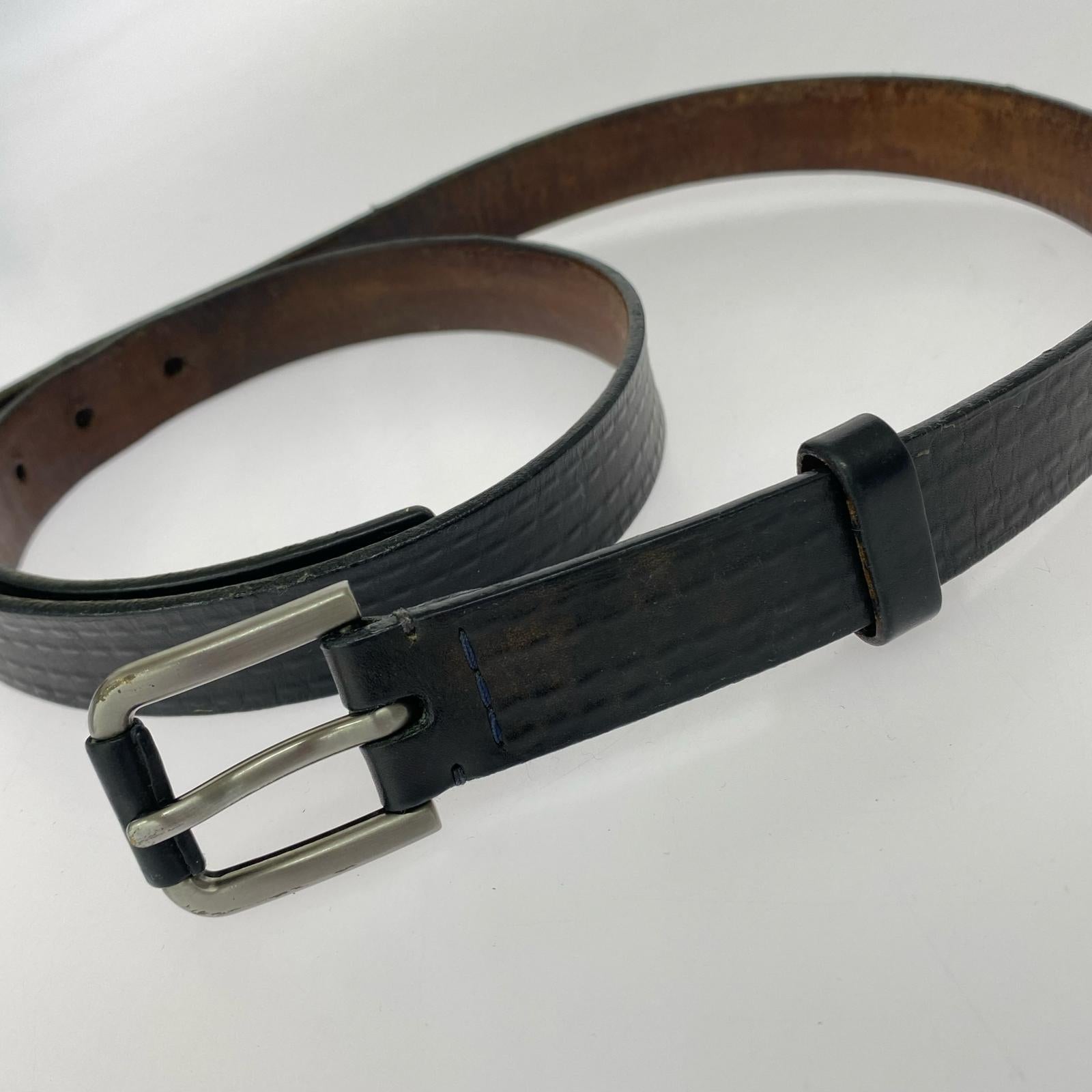 その他アクセサリー Berluti レザーベルト ブラック ブラック
