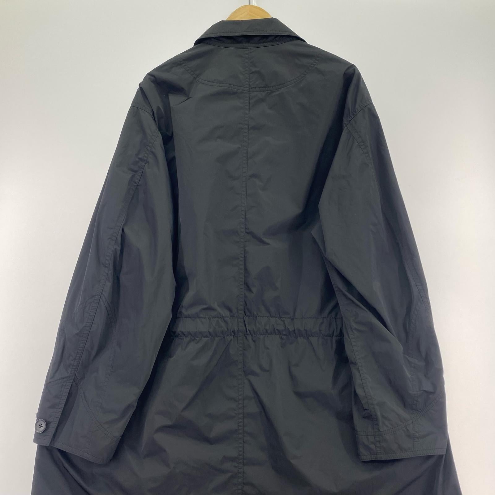 ジャケット 24ss コットン ブロード ダッフルフード 3 ブラック
