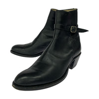 シューズ JODHPUR. Leather Boots BLK 24.5cm ブラック
