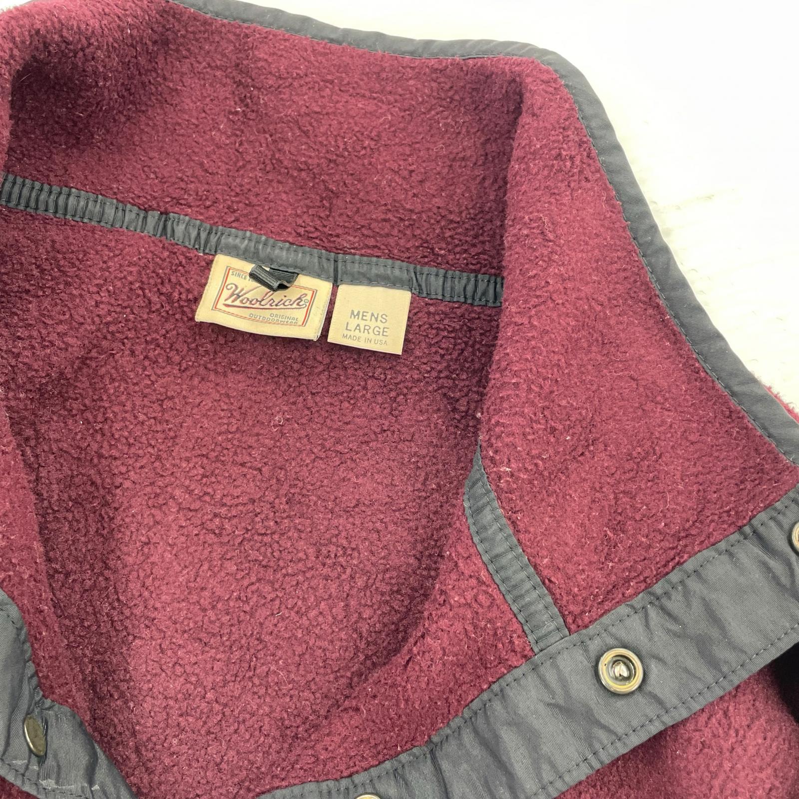 長袖Ｔシャツ 90s スナップT L 赤 L レッド