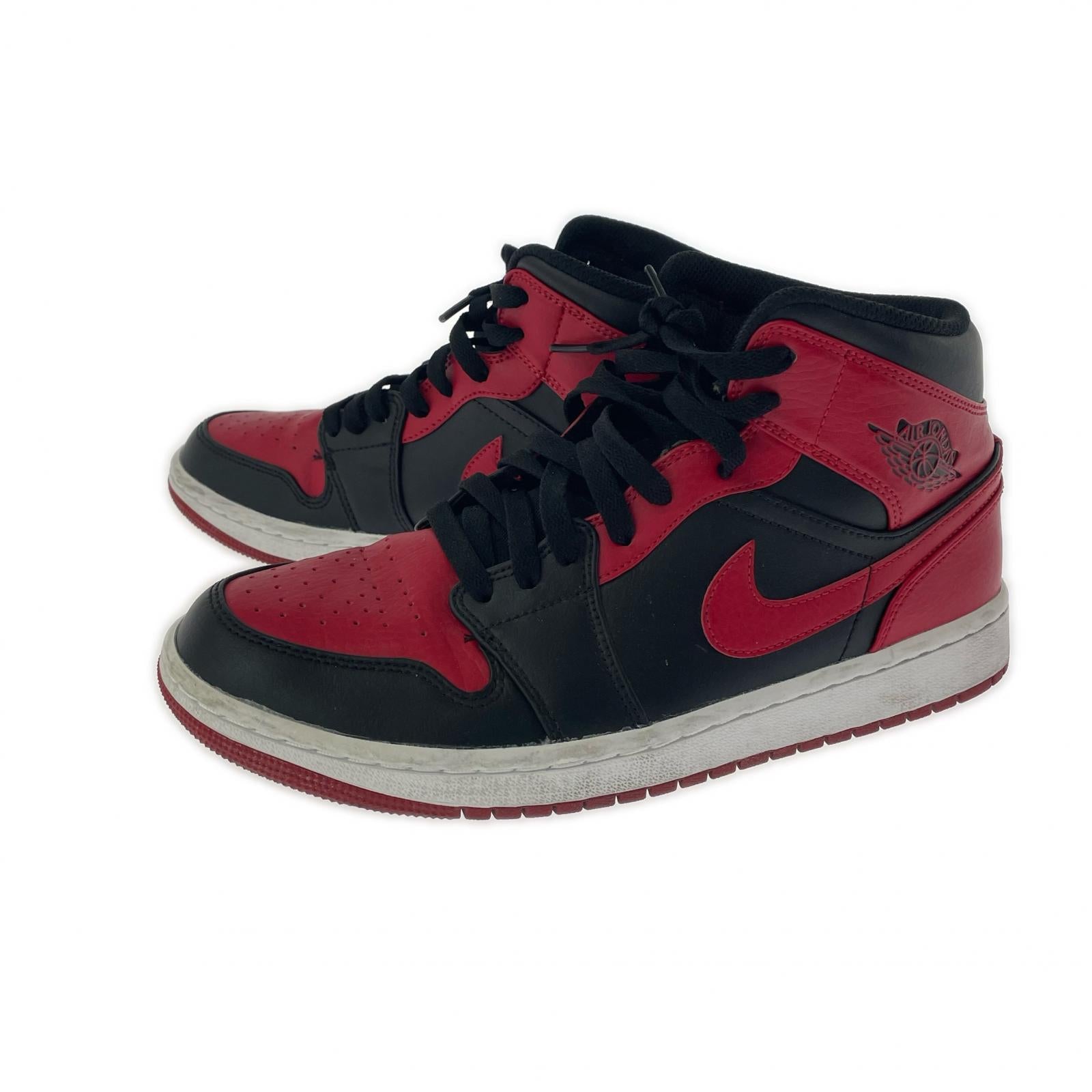 スニーカー AIR JORDAN 1 MID BRED 26cm (US8 UK7 1/2 EU42)