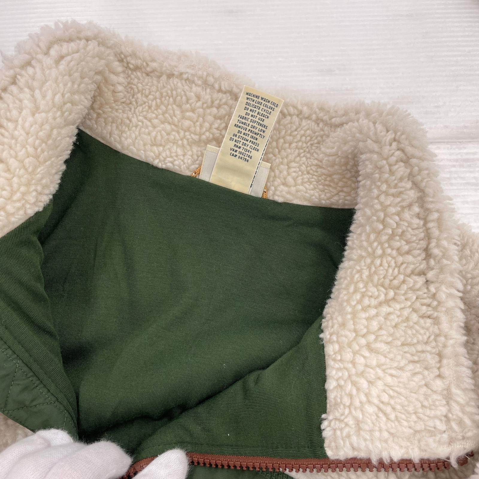 ジャケット L.L.BEAN ボアフリース L L ホワイト