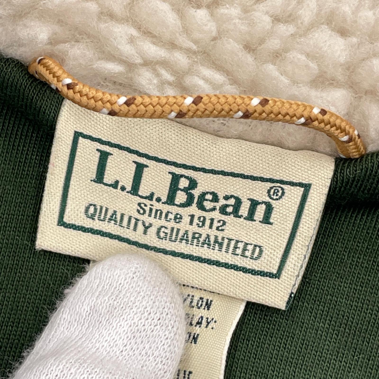 ジャケット L.L.BEAN ボアフリース L L ホワイト