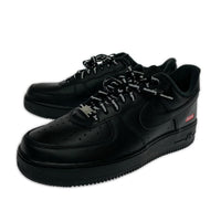 スニーカー NIKE×Supreme Air Force 1 Low 黒 27.0cm 27cm (US9 UK8 1/2 EU44) ブラック