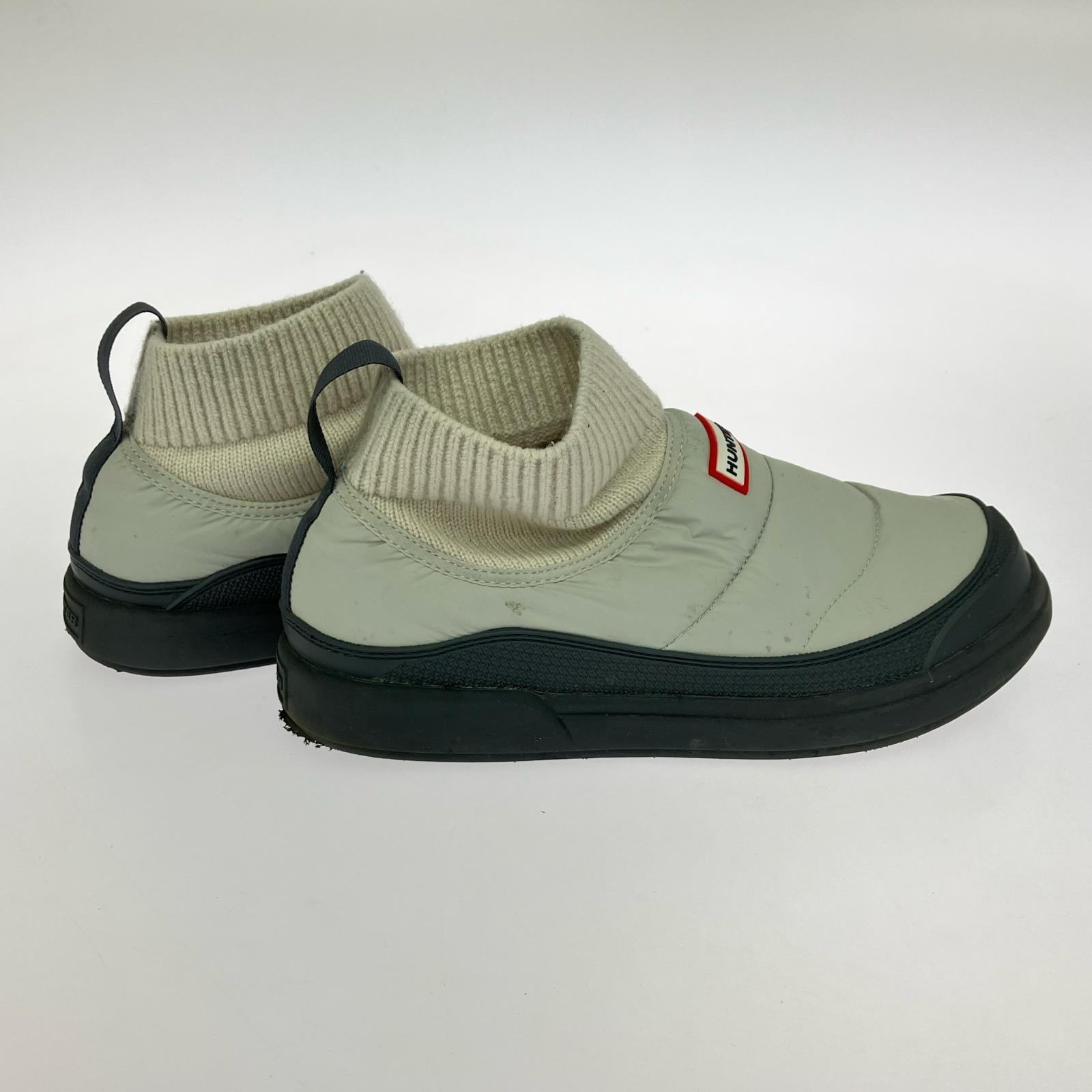 スニーカー IN/OUT PUFFER KNITTED CUFF BOOT (UK8) グレー