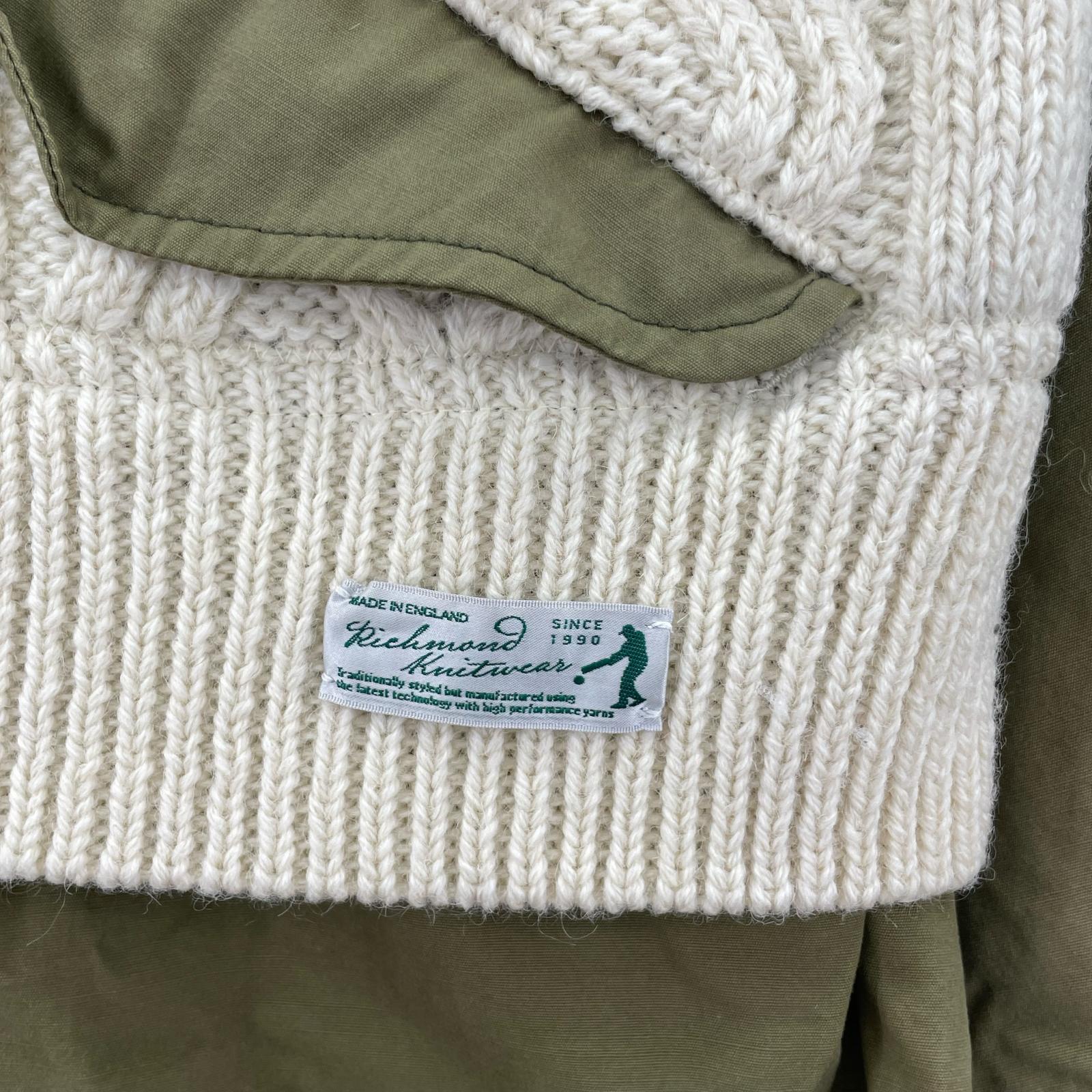 その他アウター × RICHMOND KNITWEAR 24AW ニットドッキングコート S