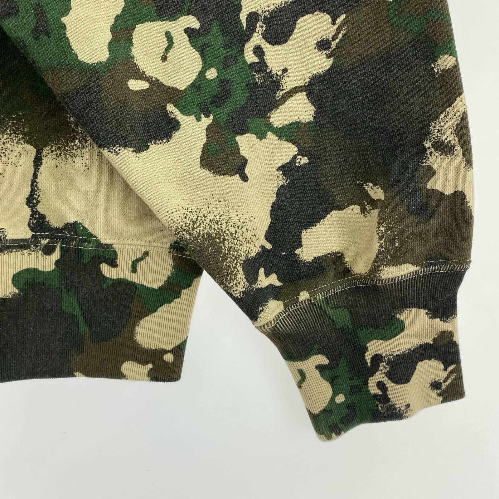 スウェット CAMO CREWNECK RELAXED FIT SWEATSHIRT M M マルチカラー