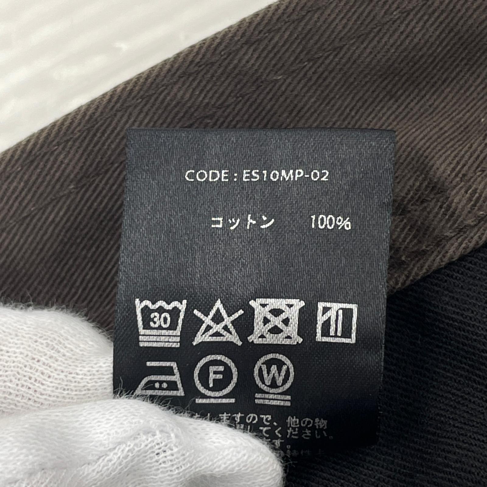 パンツ ESSAY カットオフ チノ S ブラウン