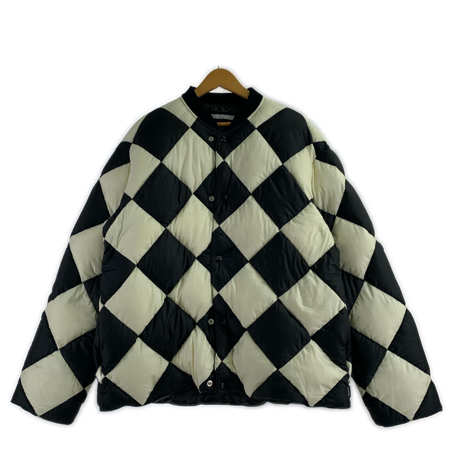 ジャケット 232TSNH-JKM08 CHECKER DOWN JACKET L