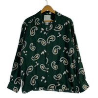長袖シャツ ALONE RAYON SHIRT 2 グリーン