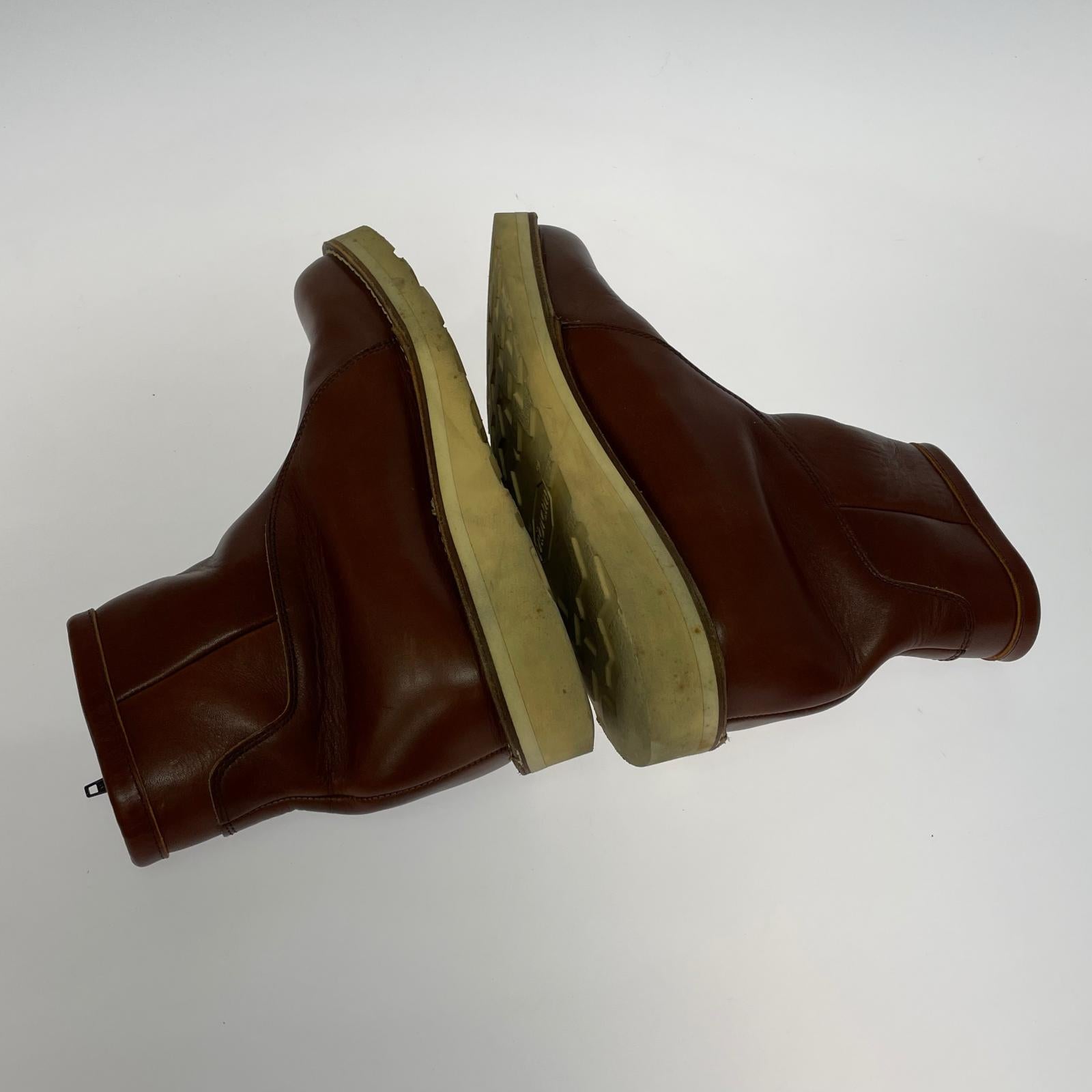 ブーツ ワークフォース 25.5cm ブラウン
