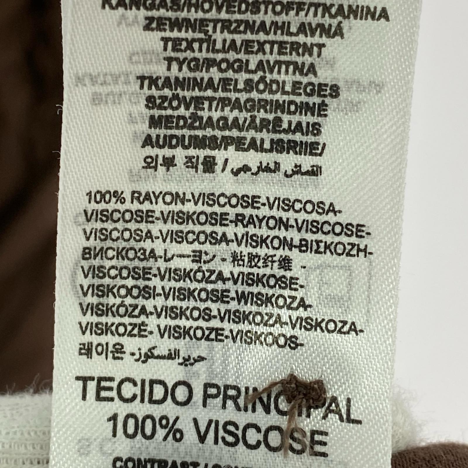 ワンピース XS 茶 ブラウン