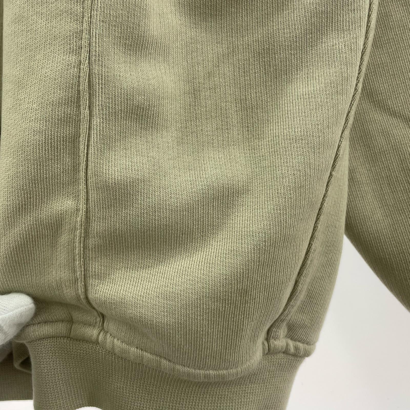 パーカー ジップフーディー ベージュ