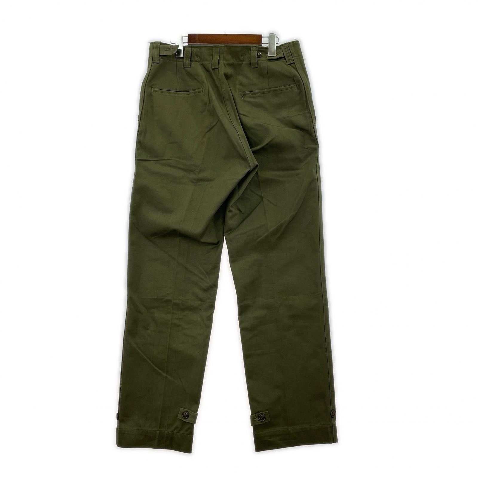 パンツ 50s U.S.ARMY M-43 55-T-34030-30 フィールドパンツ 30 グリーン