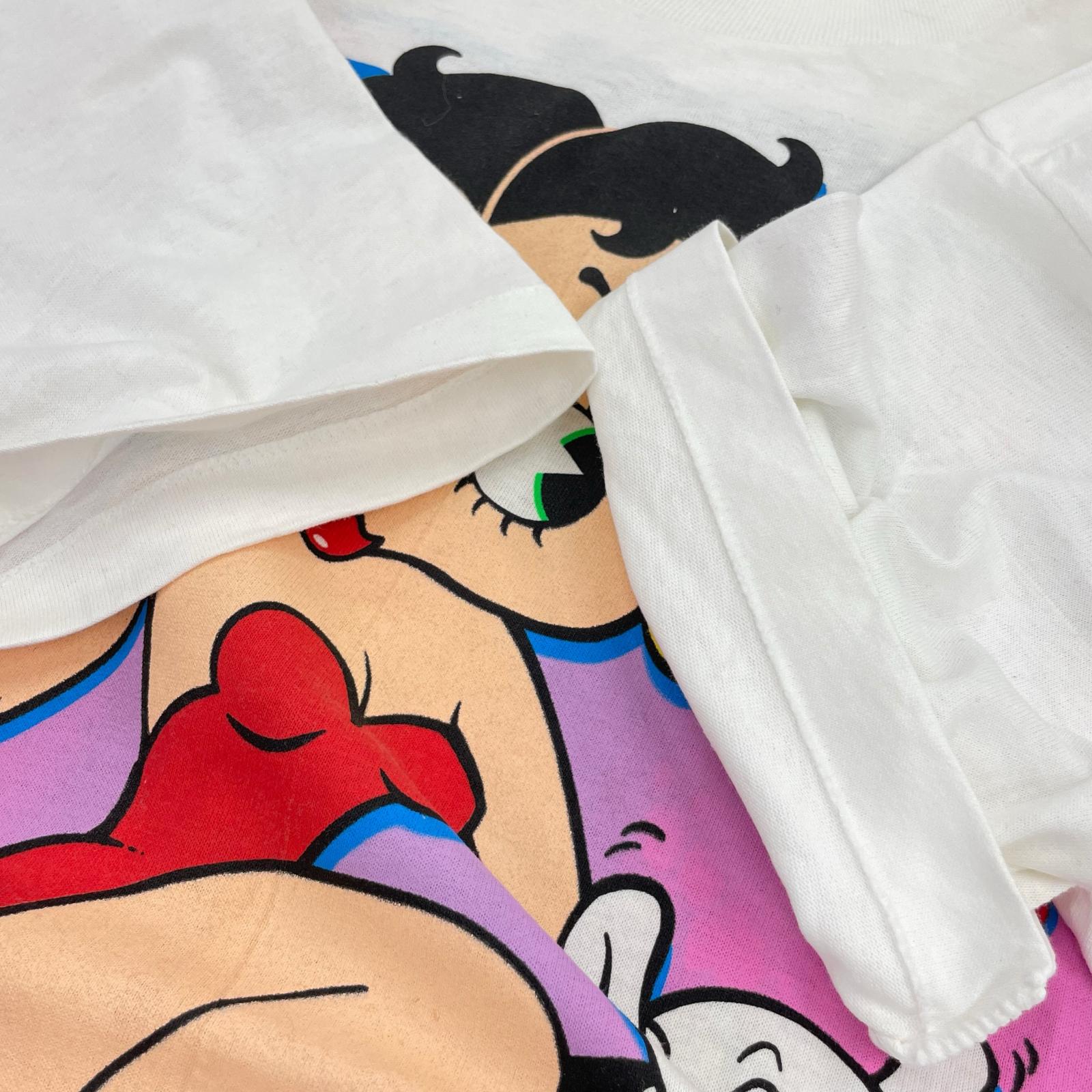 半袖Ｔシャツ BETTY BOOP 両面プリントTEE WHT (XL) ホワイト