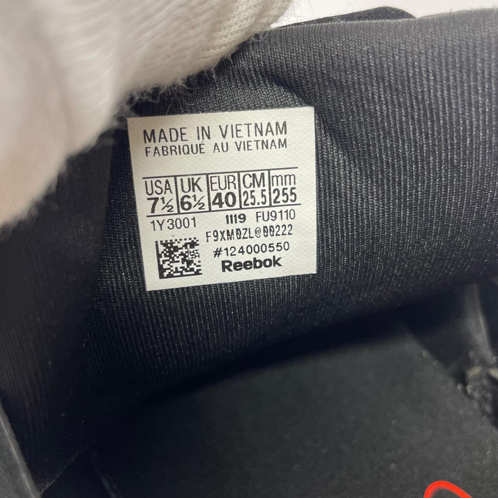 スニーカー INSTA PUMP FURY OG MU ファイヤー BLK (25.5) 25.5cm (US7 1/2 UK7 EU41) ブラック