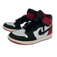 スニーカー AIR JORDAN 1 RETRO HIGH OG BLACK TOE REIMAGINED DZ5485-106 26.5 26.5cm (US8 1/2 UK8 EU43)