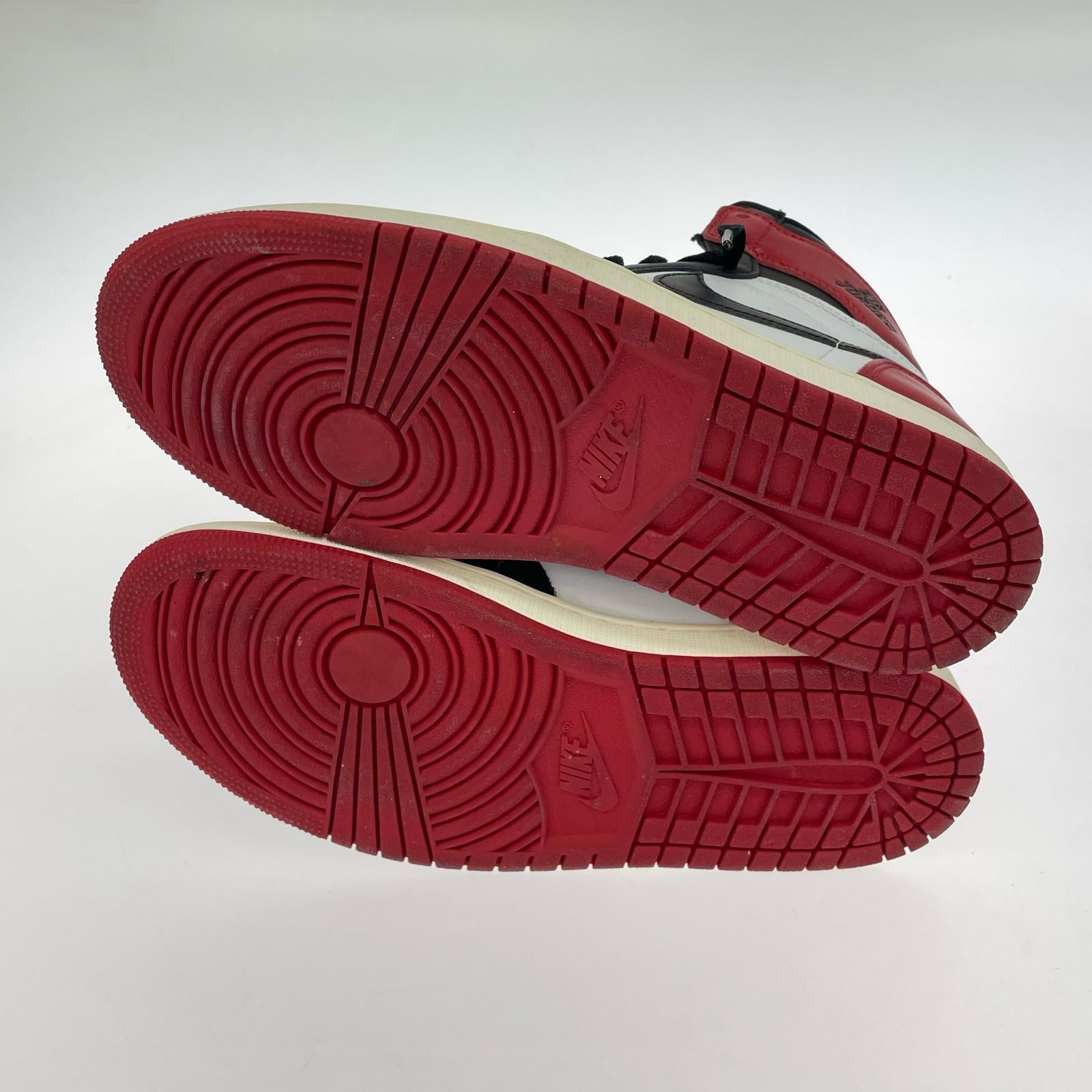 スニーカー AIR JORDAN 1 RETRO HIGH OG BLACK TOE REIMAGINED DZ5485-106 26.5 26.5cm (US8 1/2 UK8 EU43)