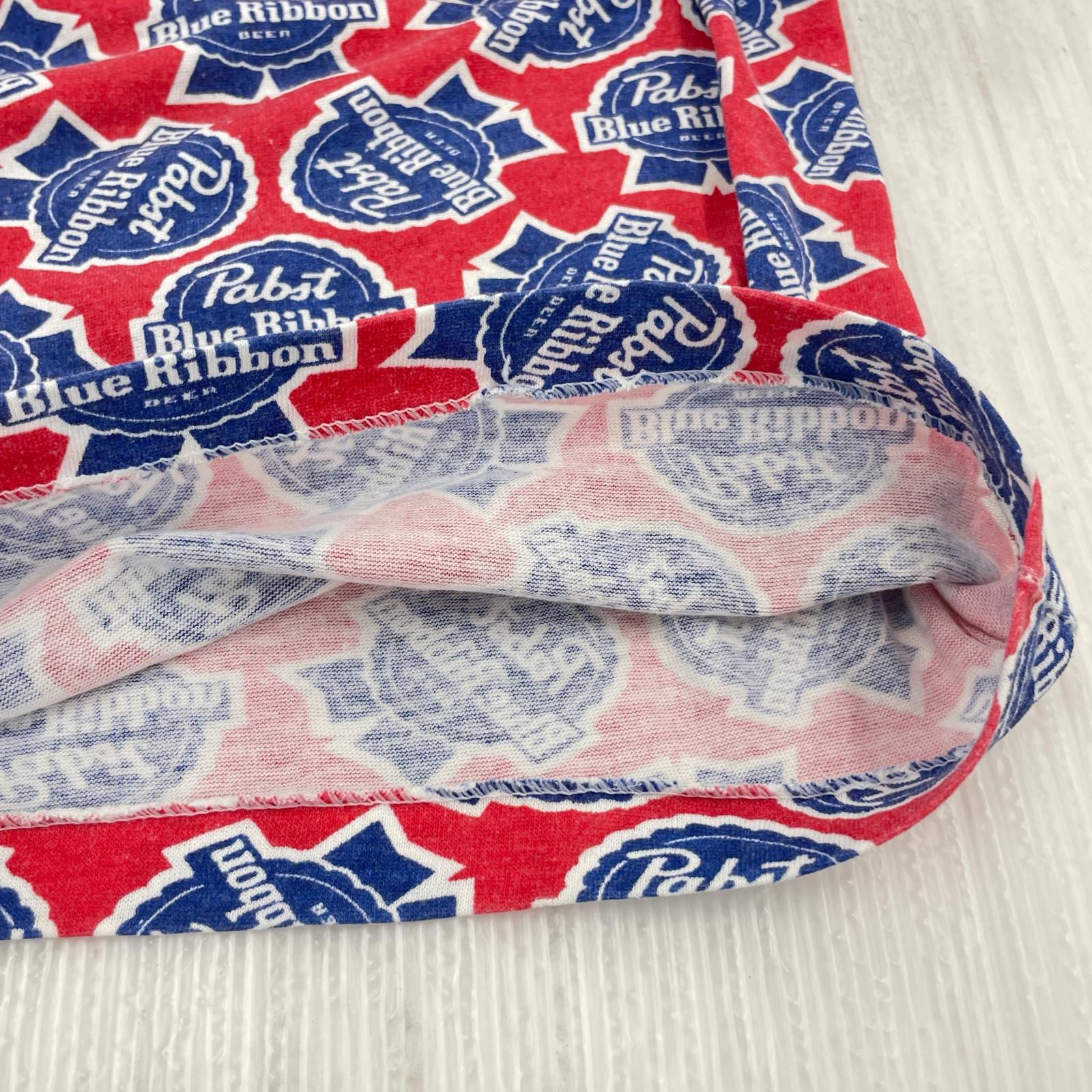 半袖Ｔシャツ Pabst Blue Ribbon BEER/70s/Tシャツ レッド