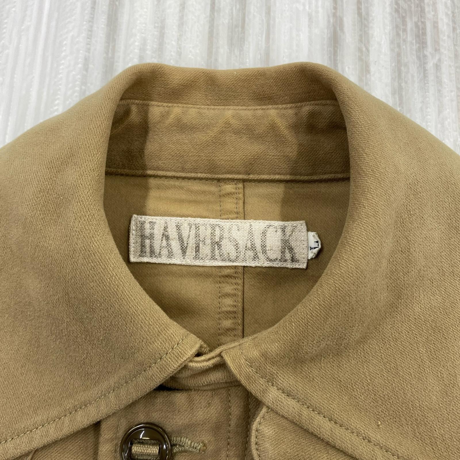 ジャケット HAVERSACK モールスキンハンティングジャケット L ベージュ L ベージュ