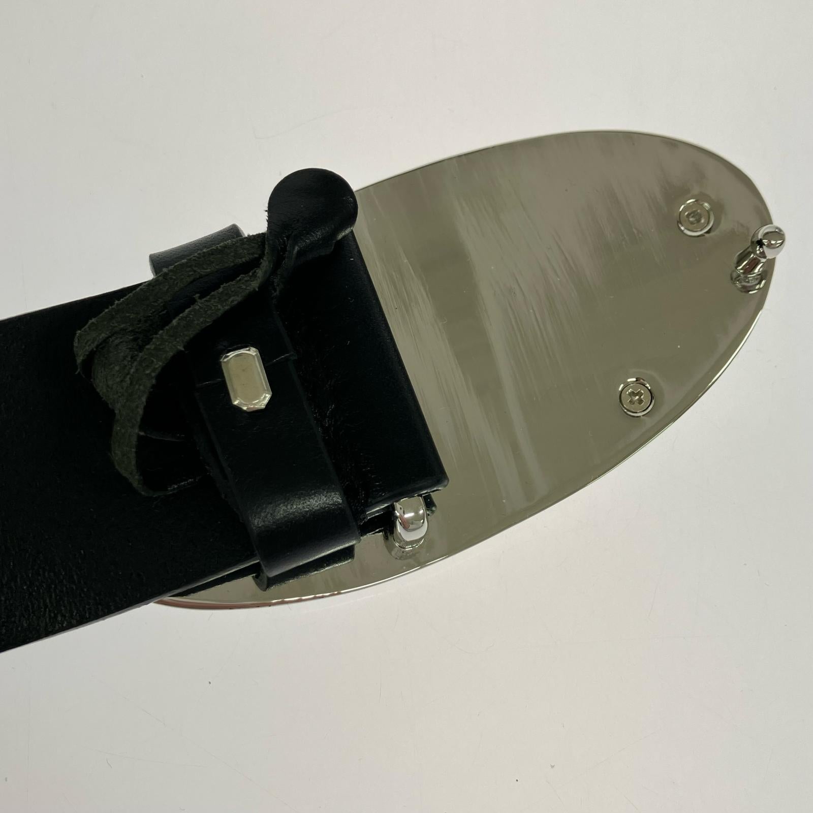 その他アクセサリー B-1DR ロゴベルト 黒レザー 75/30 ブラック