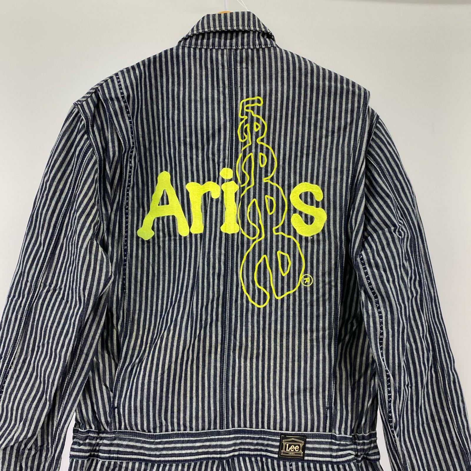 オーバーオール × ARIES WORKWEAR STRIPE WHIZZIT OVERALL M