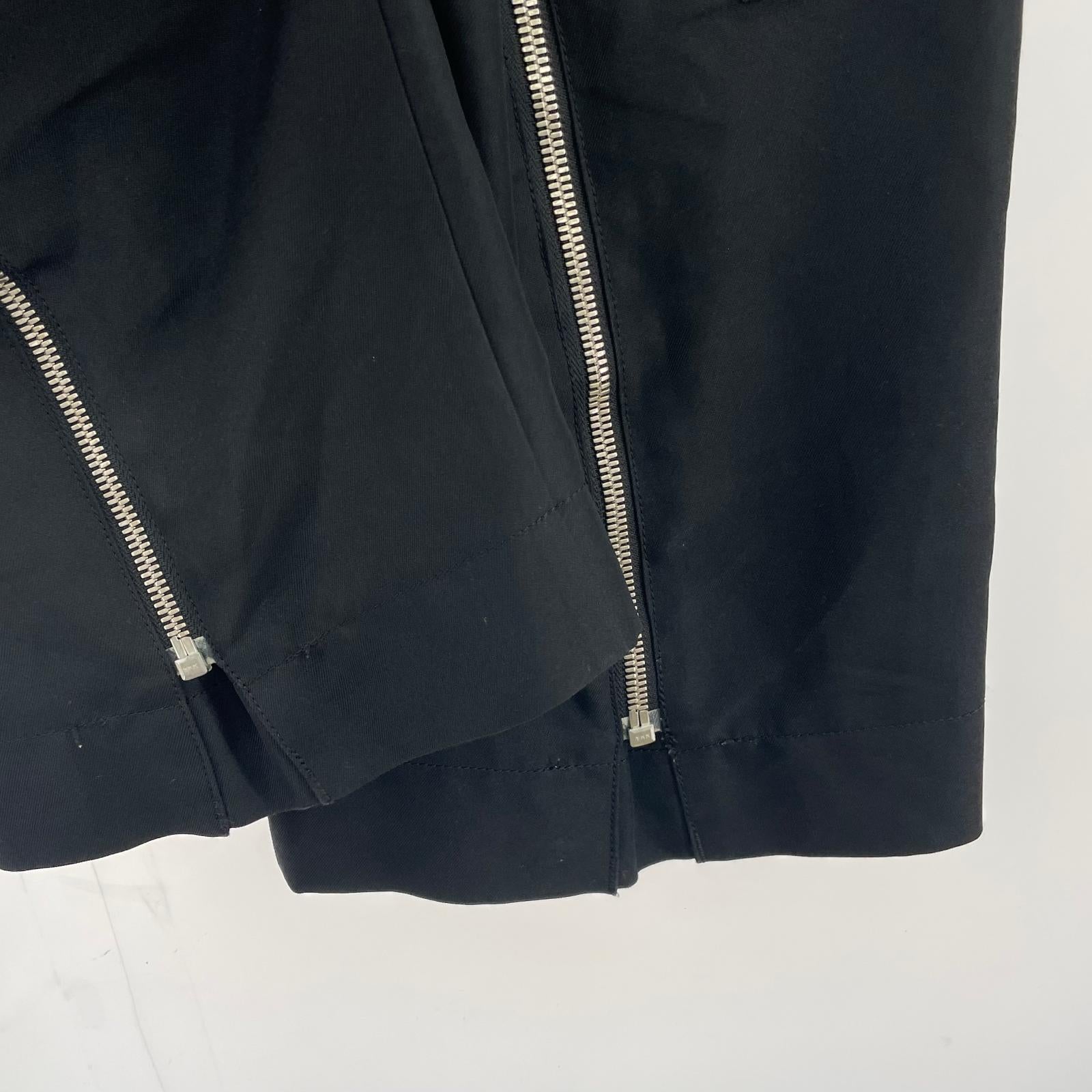 パンツ 18AW BONTAGE CROPPED PANTS 黒 ブラック