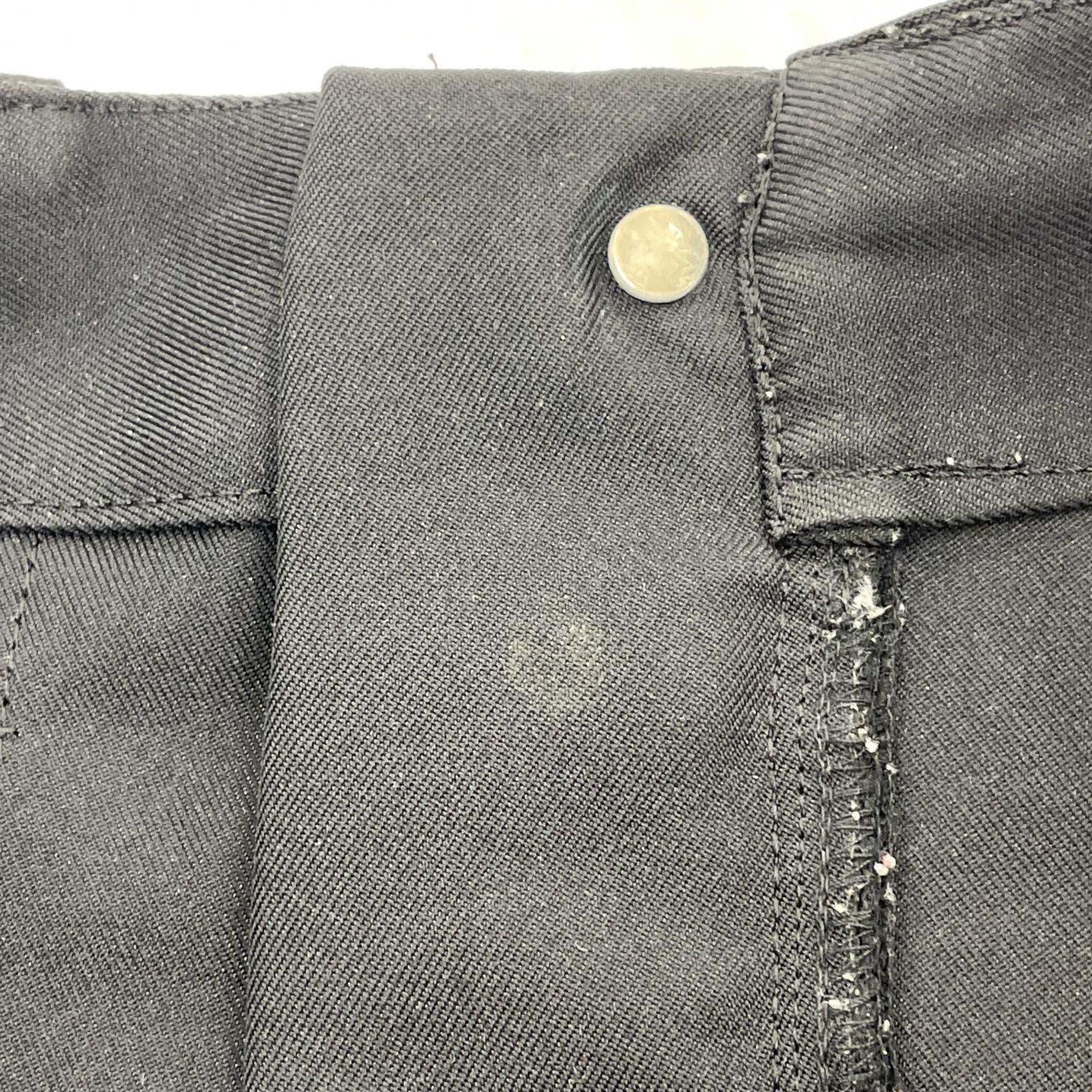 パンツ 18AW BONTAGE CROPPED PANTS 黒 ブラック
