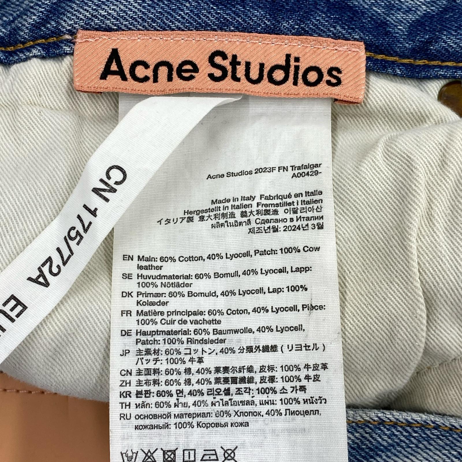 デニムパンツ Super Baggy Fit Jeans ブルー