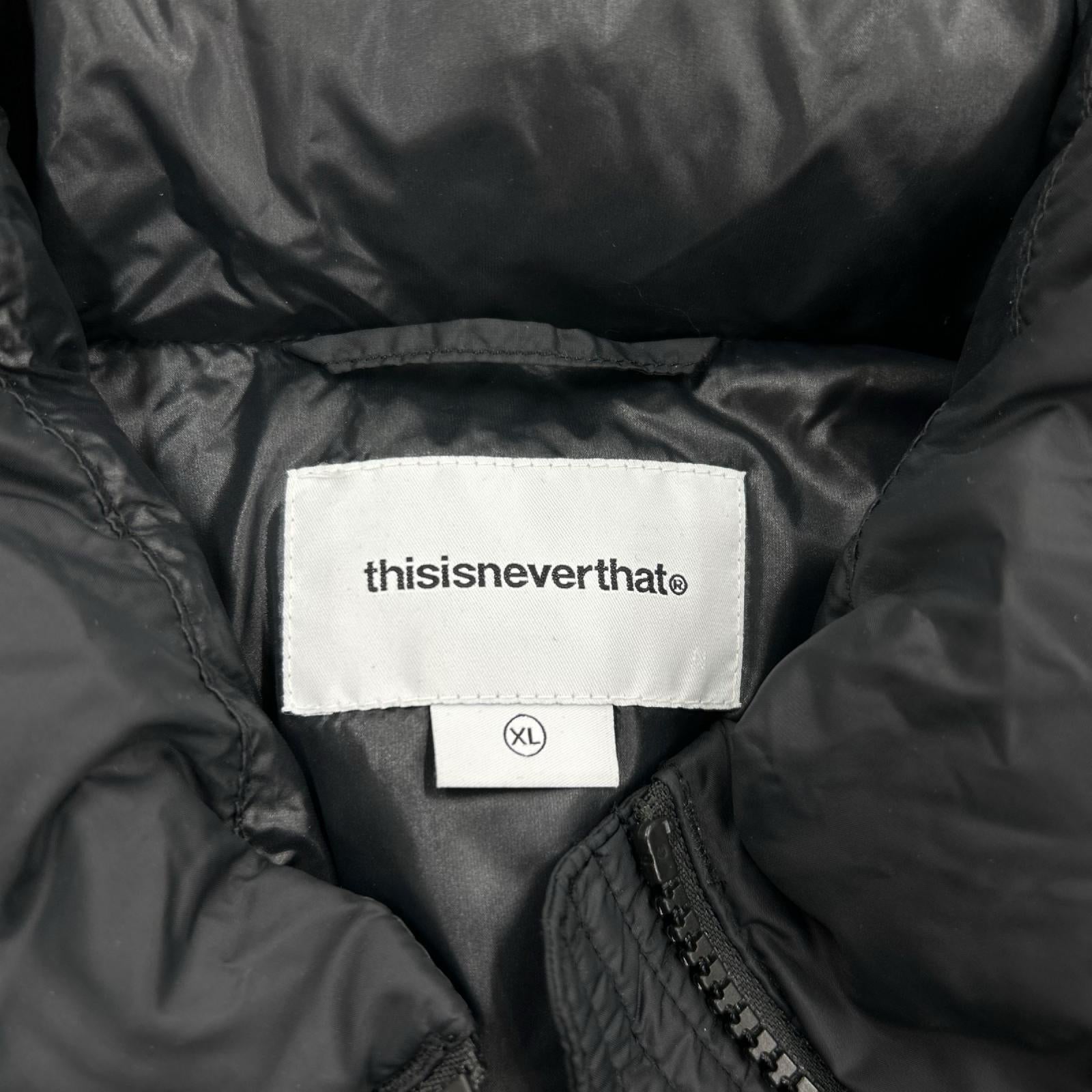 ダウンジャケット PERTEX T Down Jacket 黒 (XL) ブラック