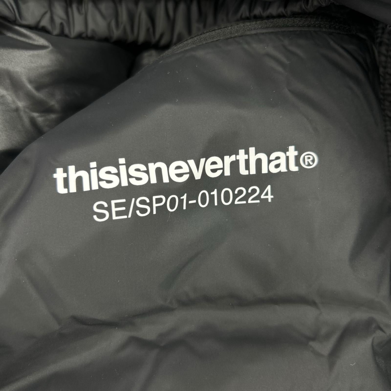 ダウンジャケット PERTEX T Down Jacket 黒 (XL) ブラック