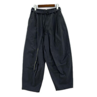パンツ × GOOPIMADE ストラップバギースラックス グレー 1 グレー
