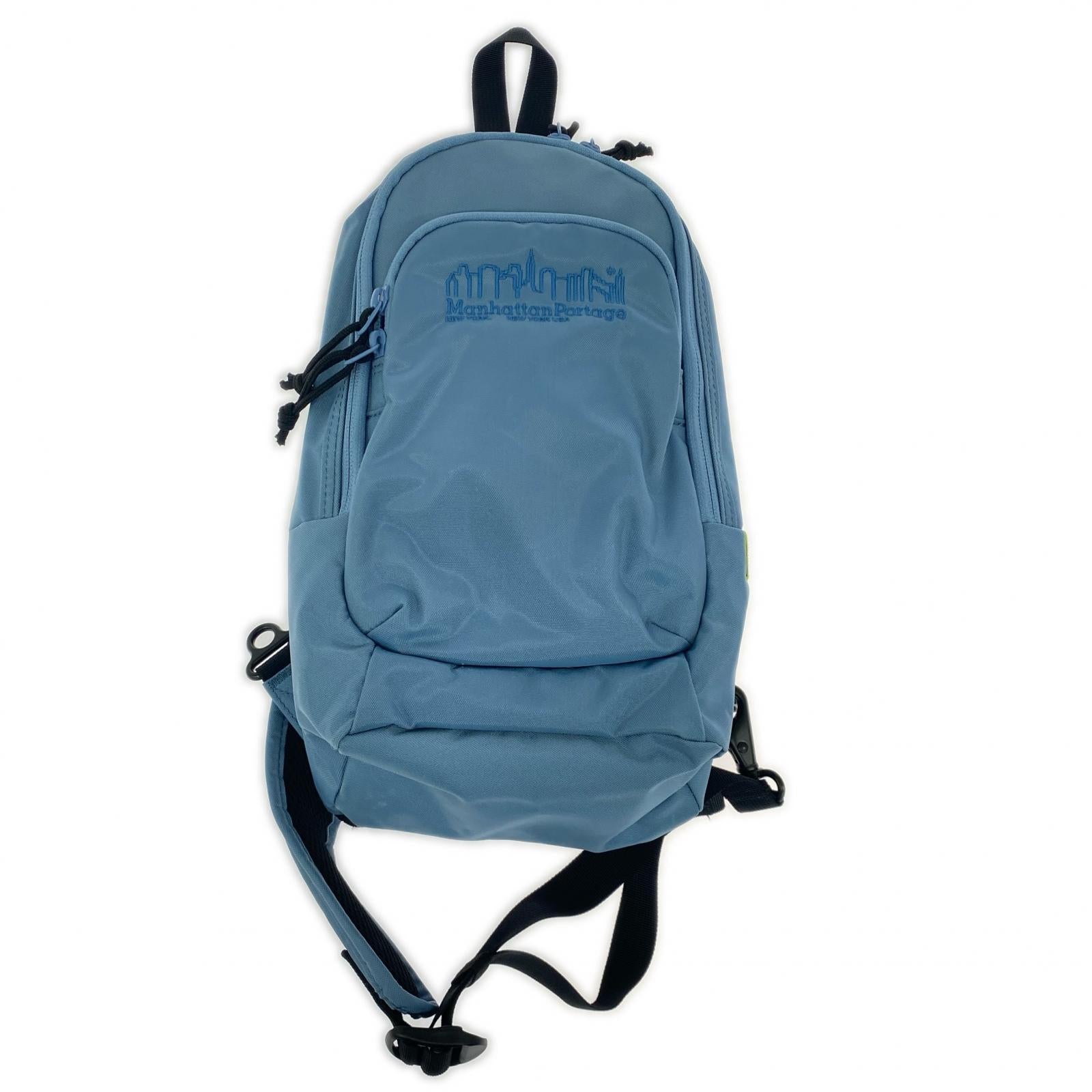 ボディバッグ Manhattan Portage ボディバッグ ブルー