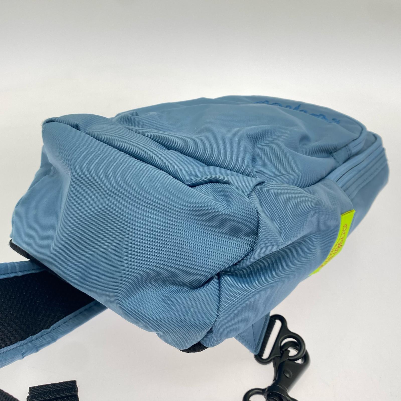 ボディバッグ Manhattan Portage ボディバッグ ブルー