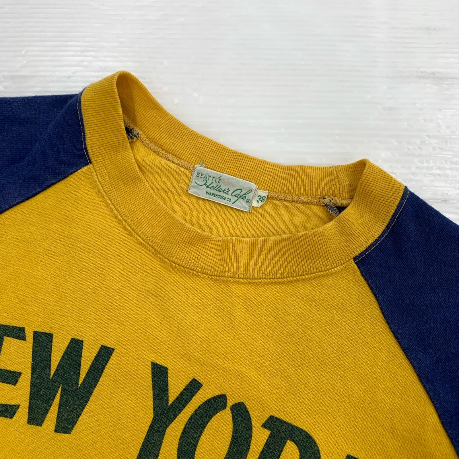 長袖Ｔシャツ Heller's Cafe ラグラン (38) 38 イエロー